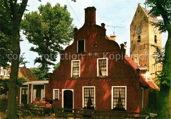 Ameland Zeer oude gevel te Nes uit 1625