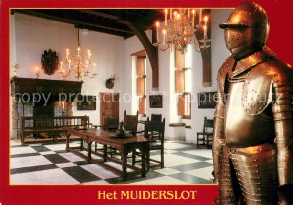 Muiderslot Rittersaal Ritterrüstung