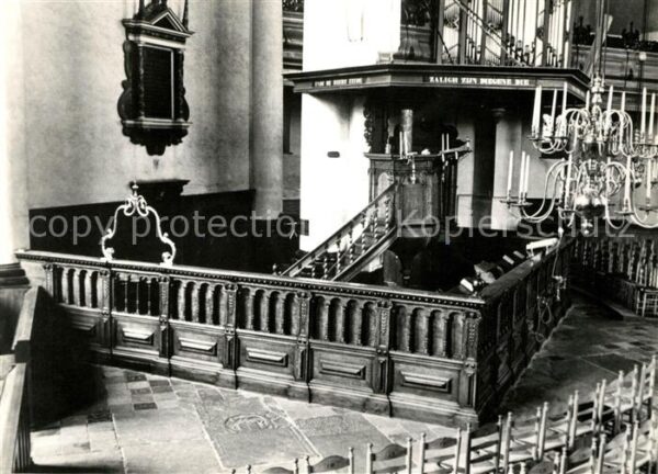 Maasluis Grote Kerk Kanzel