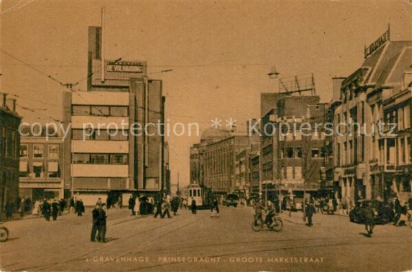 Gravenhage Prinsegracht Groote Marktstraat