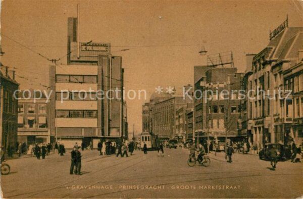 Gravenhage Prinsegracht Groote Marktstraat