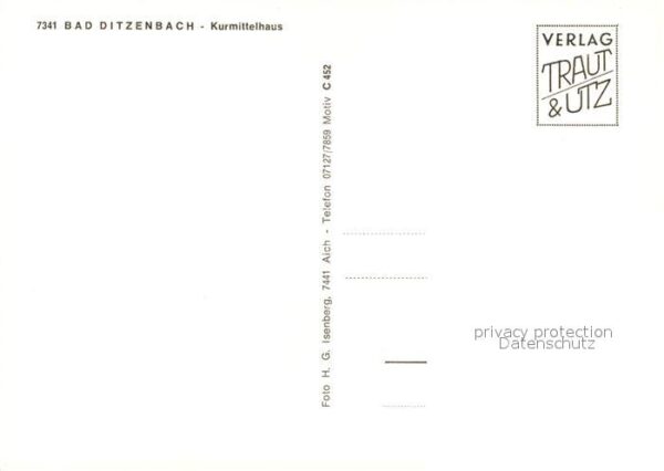 Bad Ditzenbach Kurmittelhaus – Bild 2