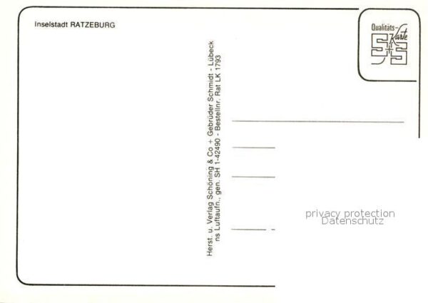 Ratzeburg Fliegeraufnahme – Bild 2
