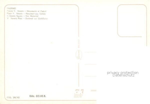 Palermo Sicilia Piazza Veneto Monumento Caluti – Bild 2