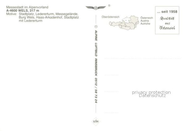 Wels Stadtplatz Ledererturm Messegelände Bur – Bild 2