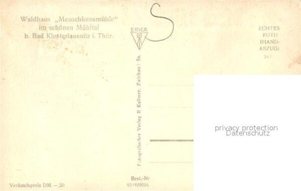Klosterlausnitz Bad Waldhaus Meuschkensmühle – Bild 2