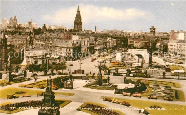 Liverpool St. Johns Gardens Mersey Tunnel