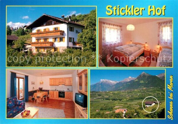 Schenna Meran Stickler Hof Bauernhof