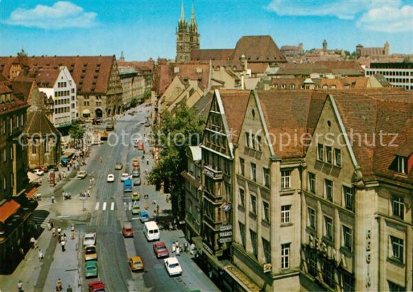 Nuernberg Königsstrasse Lorenzkirche