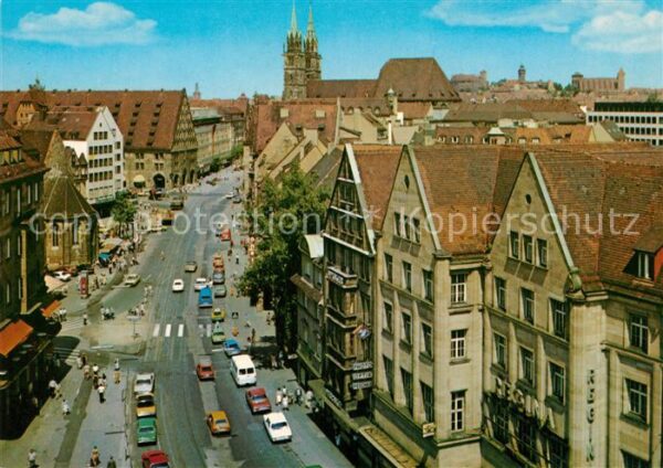 Nuernberg Königstrasse Mauthalle Burg