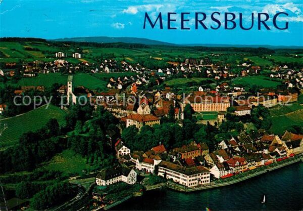 Meersburg Bodensee Fliegeraufnahme