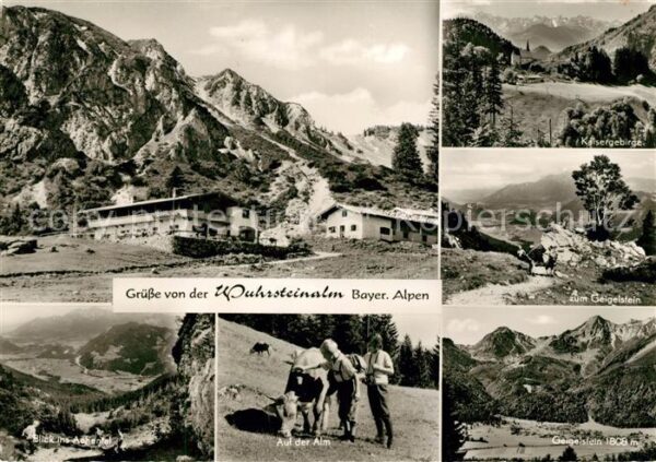 Schleching Wuhrsteinalm Geigelstein Achental Kaise
