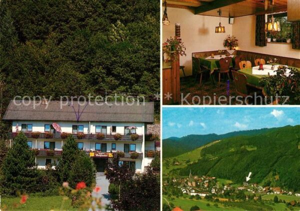 Oberharmersbach Pension Waldfrieden Panorama