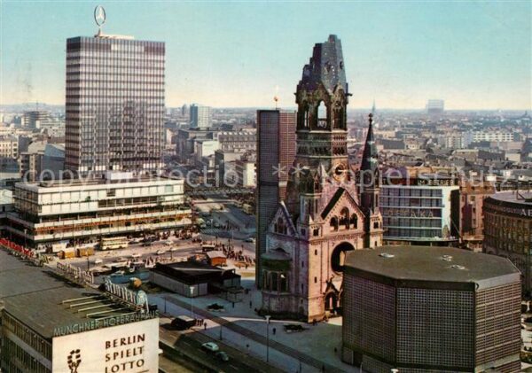 Berlin Europa Center Kaiser Wilhelm Gedächnisk