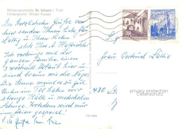 Johann Tirol Sankt Wilder Kaiser Winterlandschaft – Bild 2