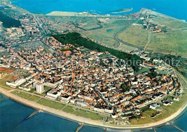 Norderney Nordseebad Fliegeraufnahme