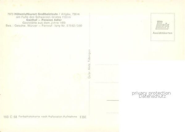 Grossholzleute Gasthaus Pension Adler – Bild 2
