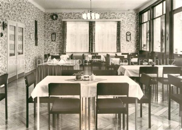 Finsterbergen FDGB Erholungsheim Spiessberghaus Speis