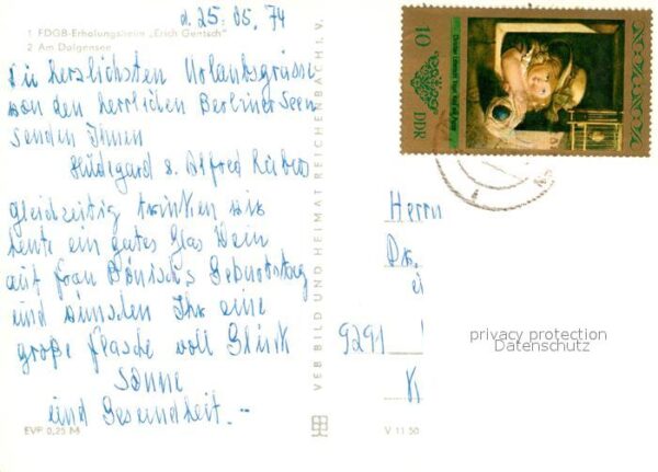 Dolgenbrodt FDGB Erholungsheim Erich Gentsch Dolgen – Bild 2