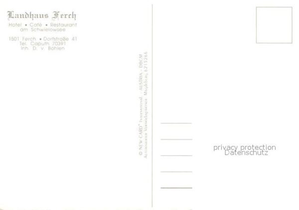 Ferch Landhaus Ferch Hotel Cafe Restaurant am – Bild 2