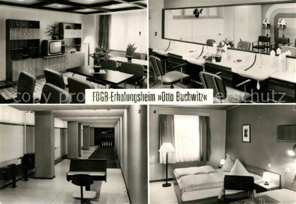 Schellerhau FDGB Erholungsheim Otto Buchwitz Klubra
