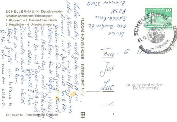Schellerhau FDGB Erholungsheim Otto Buchwitz Klubra – Bild 2