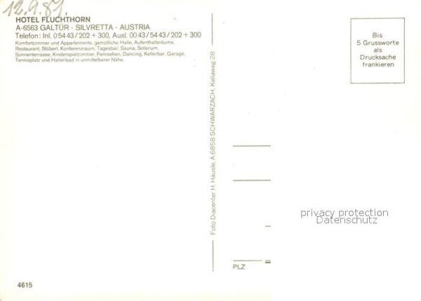 Galtuer Tirol Hotel Fluchthorn Restaurant Bar Kaminzi – Bild 2