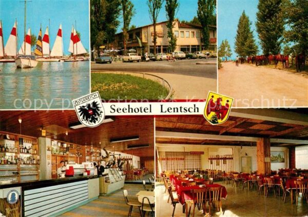 Podersdorf See Burgenland Seehotel Lentsch Bar Restaurant Seglerh