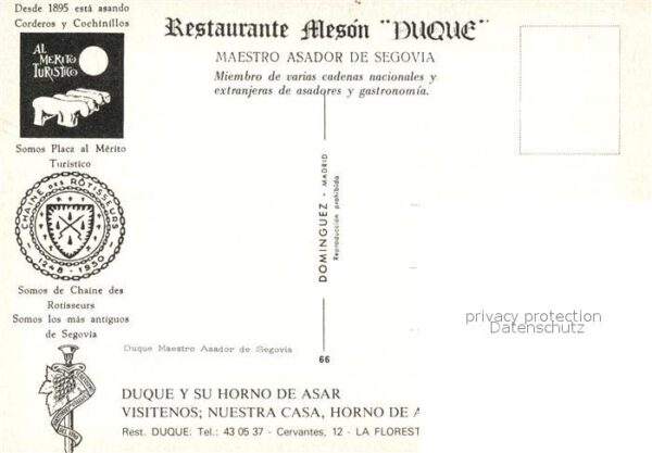 Segovia Restaurante Meson Duque Maestro Asador – Bild 2