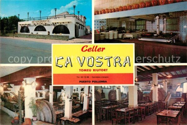 Puerto Pollensa Restaurante Celler Ca Vostra Gasträume