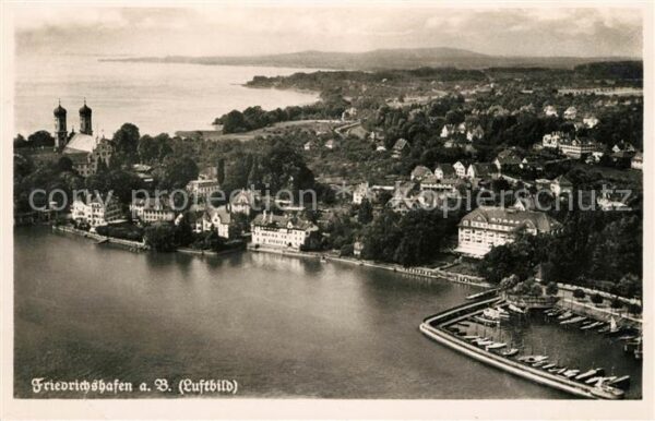 Friedrichshafen Bodensee Fliegeraufnahme