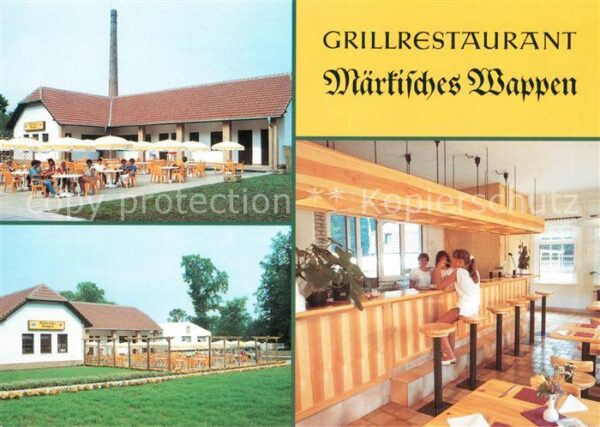 Dannenwalde Gransee Grillrestaurant Märkisches Wappen