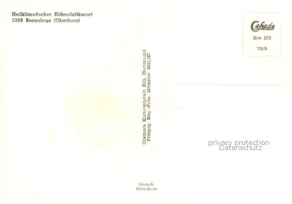 Braunlage Fliegeraufnahme – Bild 2