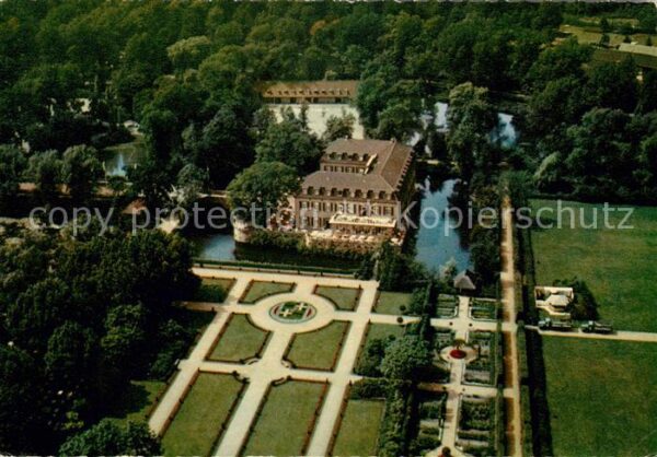Gelsenkirchen Schloss Berge Fliegeraufnahme