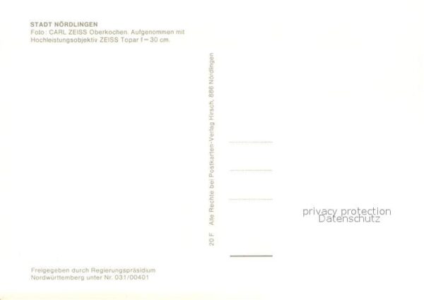 Noerdlingen Fliegeraufnahme – Bild 2