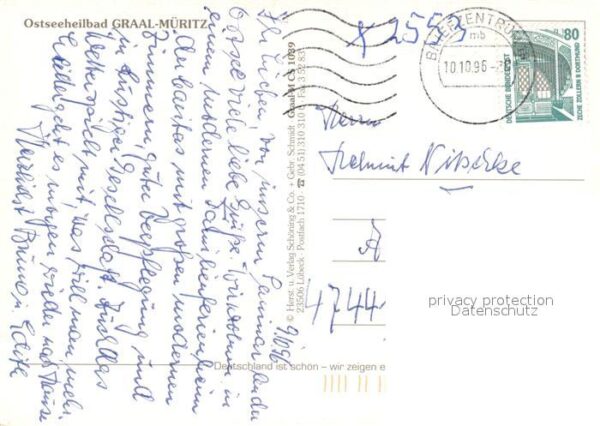 Graal-Mueritz Ostseebad Fliegeraufnahme – Bild 2