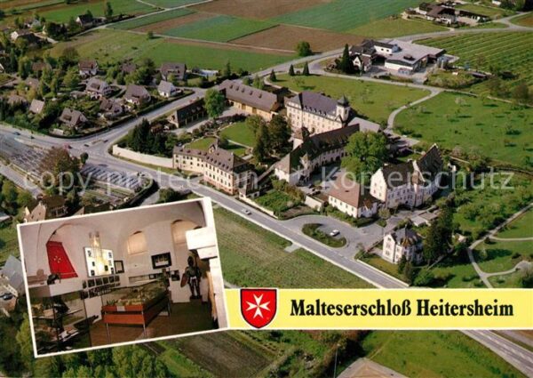 Heitersheim Malteserschloss Fliegeraufnahme