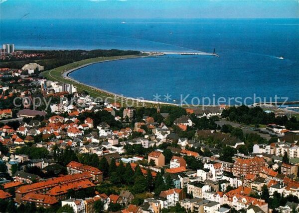 Cuxhaven Nordseebad Fliegeraufnahme Grimmershörnbucht
