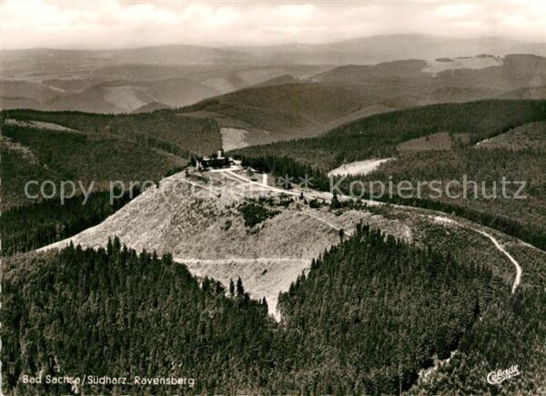Bad Sachsa Harz Hotel Berghof Ravensberg Fliegeraufnahm