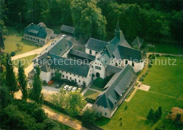 Ruedesheim Rhein Fliegeraufnahme Bildungshaus Noth Gotte