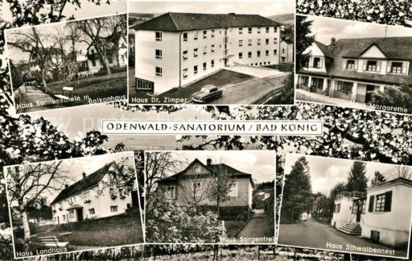 Bad Koenig Odenwald Haus Sonnenschein Doktor Zimper Margare