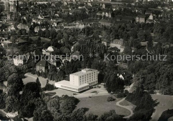 Moenchengladbach Fliegeraufnahme Parkhotel