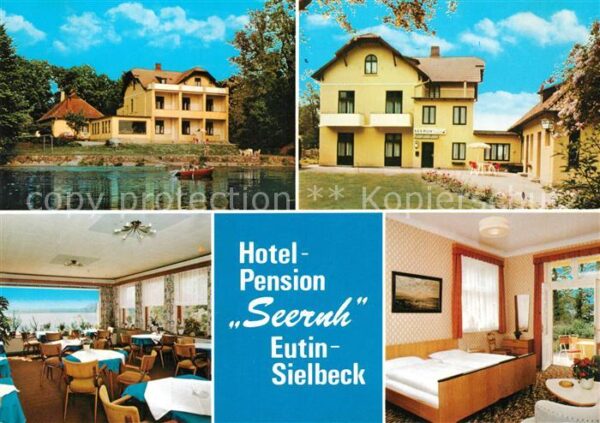 Sielbeck Holsteinische Schweiz Hotel Pension Seeruh