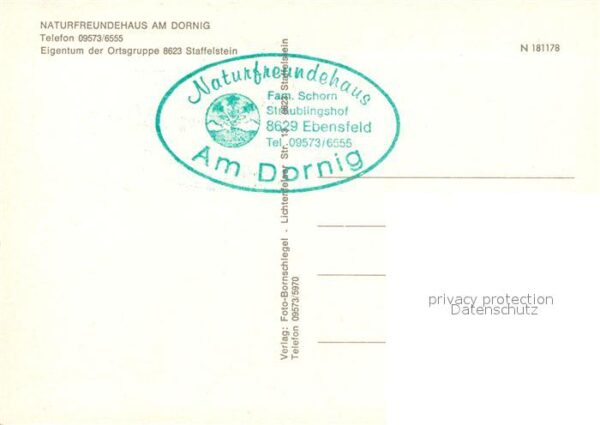 Ebensfeld Naturfreundehaus am Dornig – Bild 2