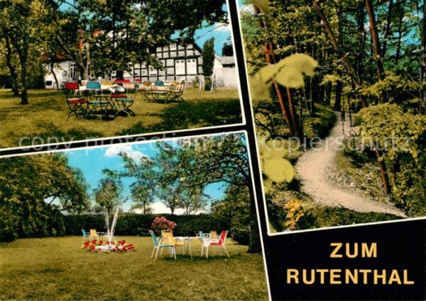 Heiligenberg Homfeld Gasthaus Kaffeegarten zum Rutenthal