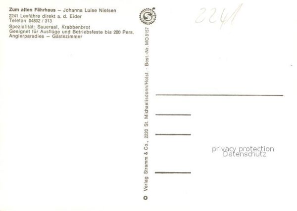 Wrohm Dithmarschen Lexfähre Zum alten Fährhaus – Bild 2