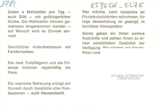Esbeck Elze Alten Pflegeheim Haus Sissi – Bild 2