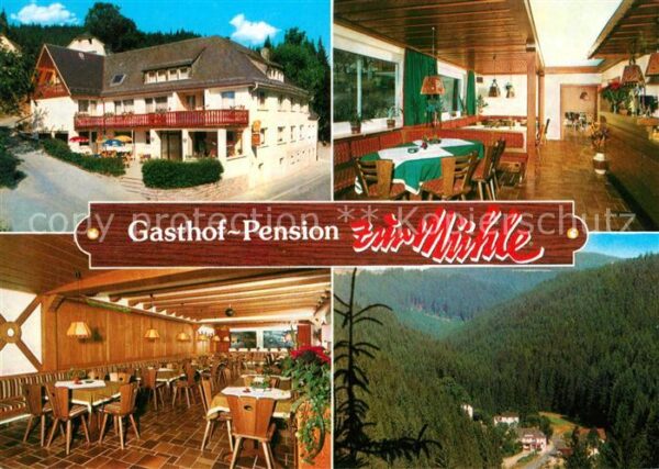 Schwarzenbach Wald Gasthaus Pension Mühle