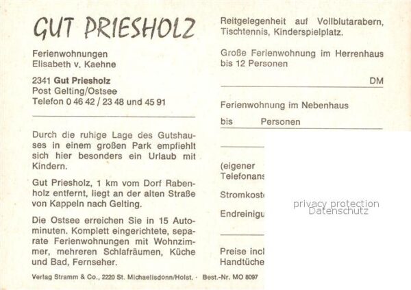 Gelting Schleswig Holstein Gut Priesholz – Bild 2