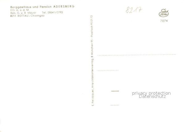 Rottau Chiemgau Berggasthaus Adersberg – Bild 2